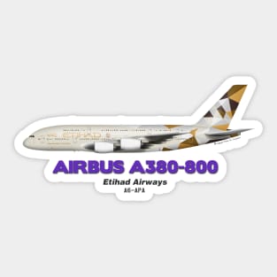 Airbus A380-800 - Etihad Airways Sticker